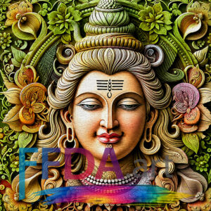 Divine Shiva For Canvas