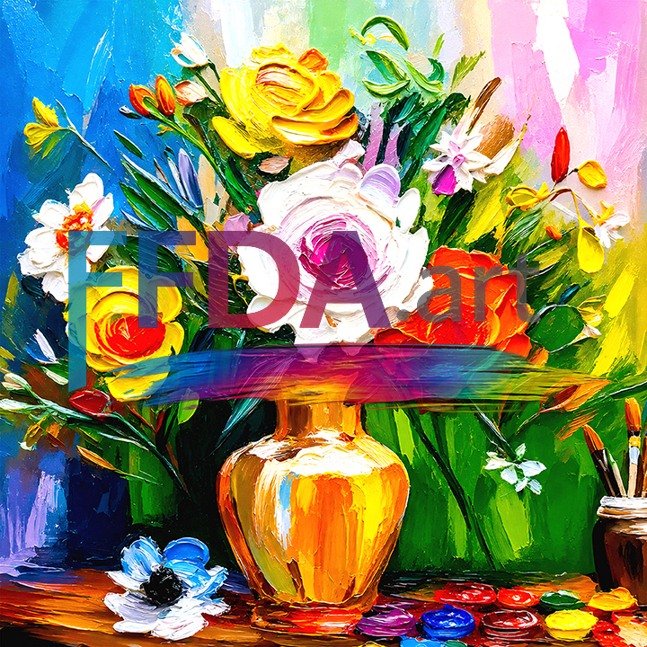 Flower Pot For Prints