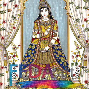 Mughal Queen Indian Royal Artwork Digital Download For Web