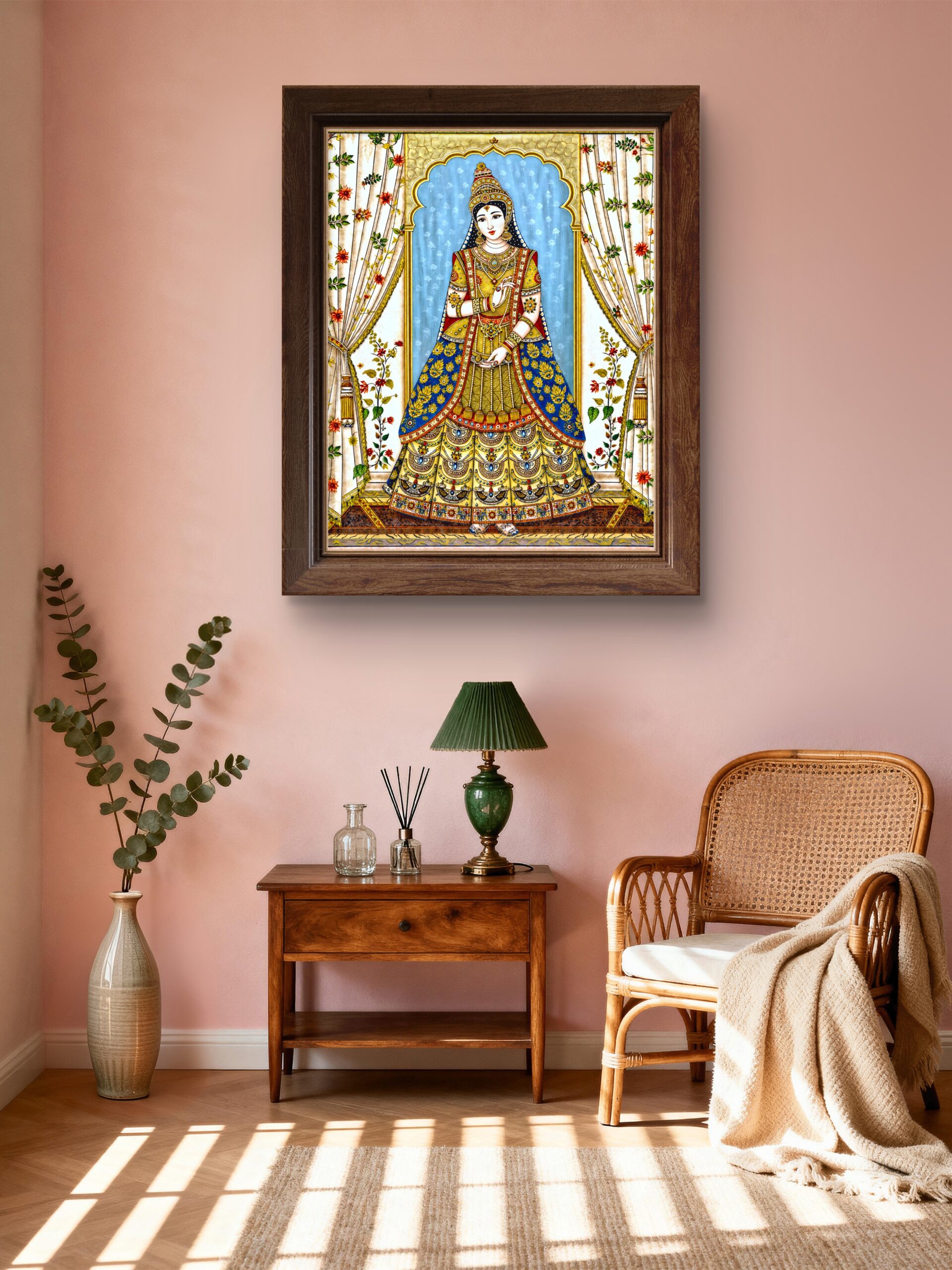 Mughal Queen Indian Royal Artwork For Print - Image 2